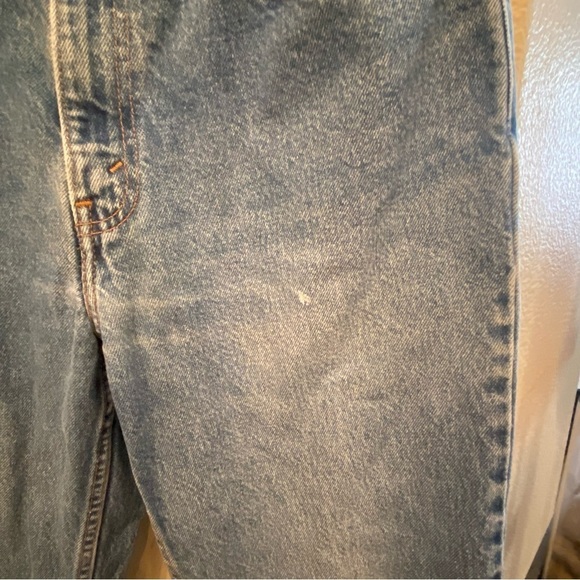 Vintage LEVI’S Blue Relaxed Straight Leg Jeans Size 32 - Picture 5 of 10